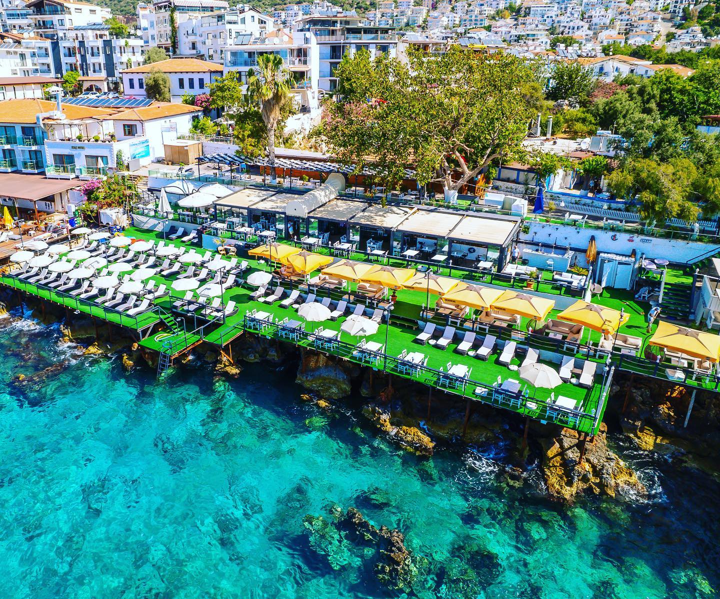 Things to do in Kas beach clubs