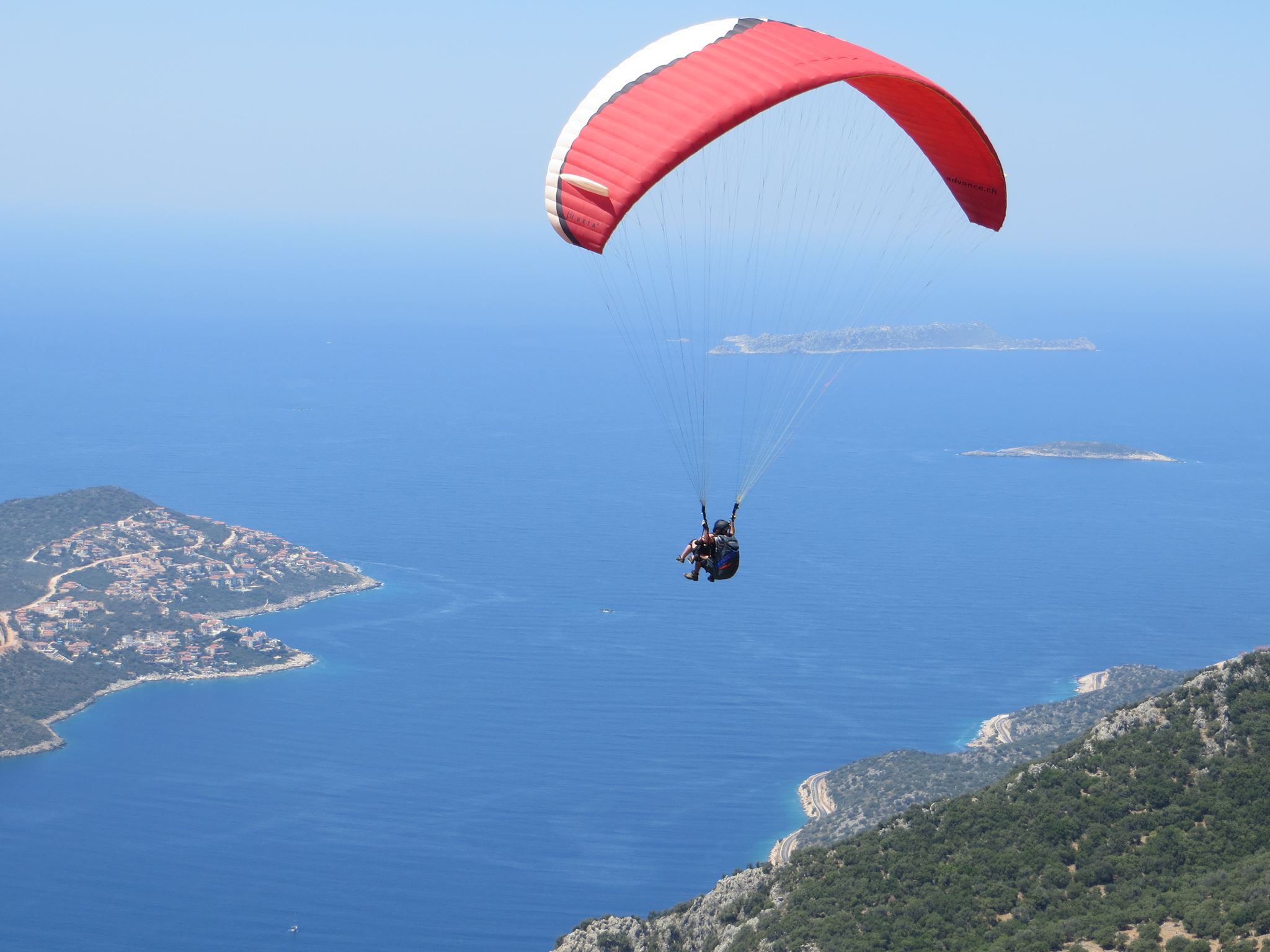 Paragliding in Kas Turkey