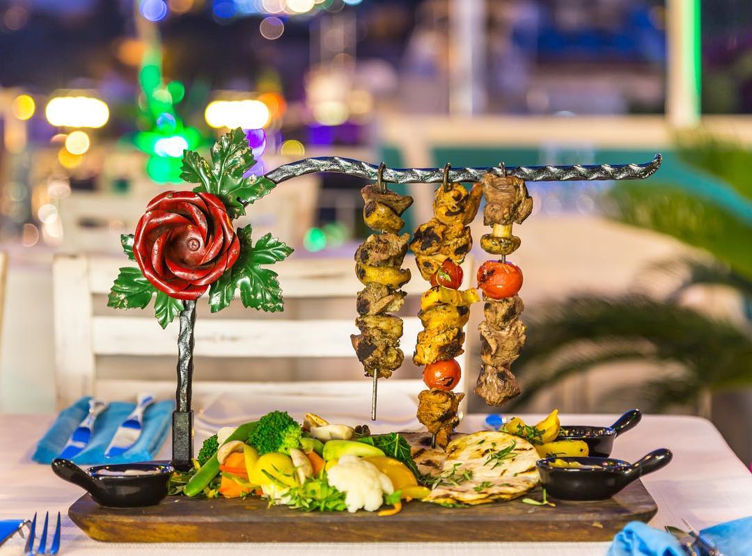 Mey & Meze Restaurant Kalkan Dinner Plate